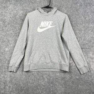 Nike Women's NSW Sportswear Essential Pullover Small BV4126-063 Grey